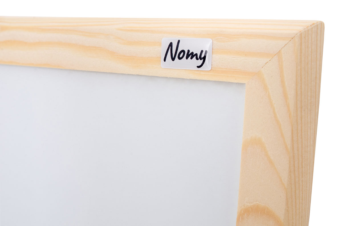 Магнитно-маркерная доска в деревянной рамке Nomy Wood MB001 45х60 см - фото3